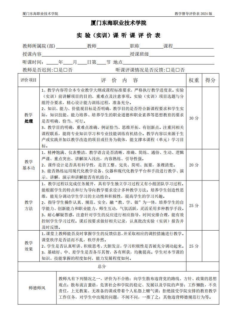 東海職院〔2024〕80號 關于印發《廈門東海職業技術學院教學督導工作管理規定》的通知_12.jpg